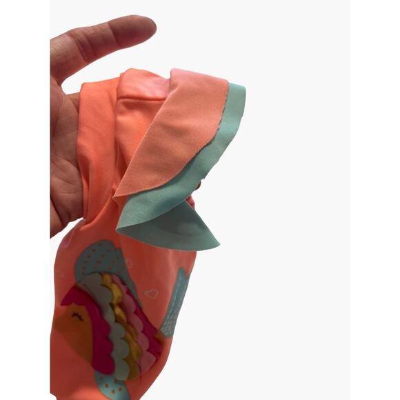 Wet Suit Club Infant Girls Swim Rash Guard Set Size 9 months Excellent Very gent - Picture 4 of 8